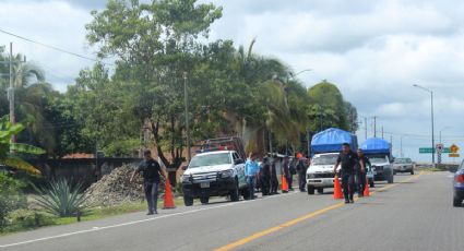 Instala Ejército Mexicano y Policía Federal retenes en la frontera México-Guatemala