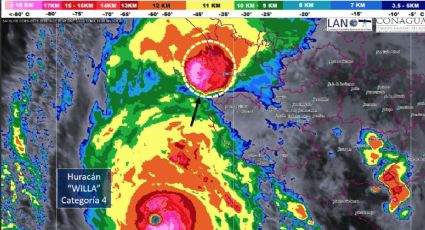 'Willa' se intensificó a huracán categoría 4