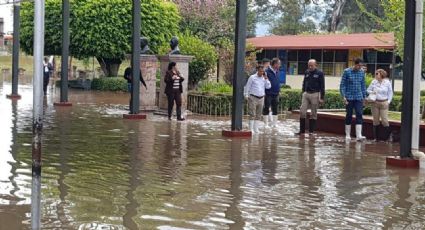 Seis escuelas dañadas por lluvias en Morelia: SEE