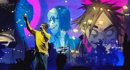 Gorillaz se presenta con éxito en el Palacio de los Deportes