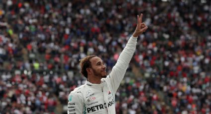 Hamilton se corona como campeón de la F1 en el GP de México (VIDEO)