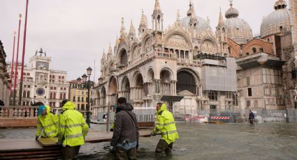 Venecia bajo el agua y al menos nueve muertos por lluvias en Italia (VIDEO)