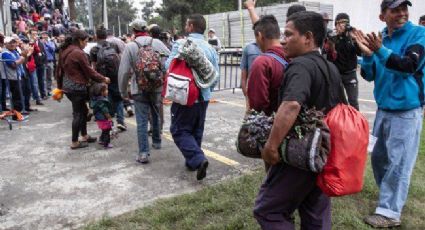 Arriban primeros contingentes de la segunda caravana migrante a CDMX