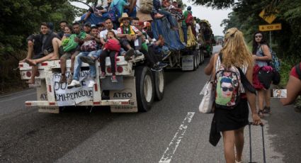 Migrantes van hacia Tepic, salen de Jalisco (VIDEO) 