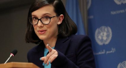 Millie Bobby Brown, la embajadora más joven de la UNICEF (VIDEO)