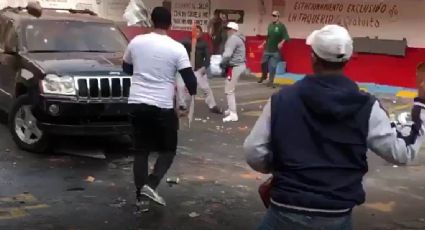 Se registra enfrentamiento por desalojo en el 'Borrego Viudo' (VIDEO)