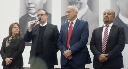 Presenta Ebrard equipo de colaboradores en Cancillería; se espera ratificación del Senado.