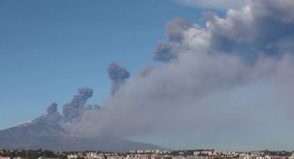 Volcán Etna en Italia registra intensa actividad (VIDEO)