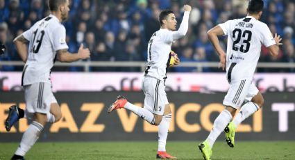 Gol de Cristiano salva a la Juventus de caer ante Atalanta