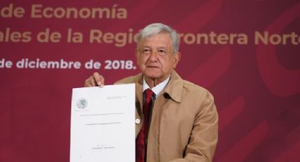 Firma AMLO decreto de estímulos fiscales para frontera norte