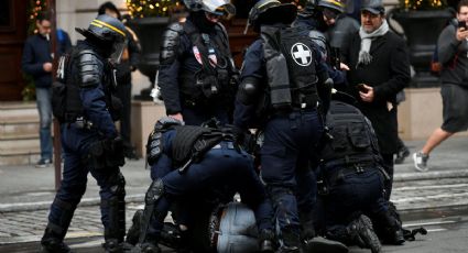 Detienen a mil 400 'chalecos amarillos' por protestas en Francia