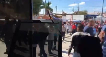 Zafarrancho entre militantes del PRI en Ciudad Obregón (VIDEO)