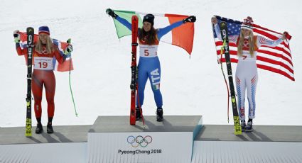 Sofia Goggia, primera italiana campeona olímpica de descenso en Pyeongchang