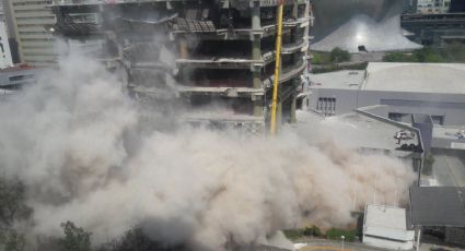 Colapsa losa de construcción en Polanco, CDMX (VIDEO) 