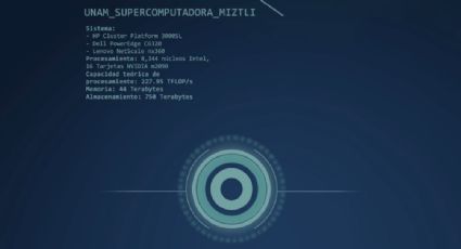 'Miztli', la supercomputadora de la UNAM a través de la realidad virtual (VIDEO)