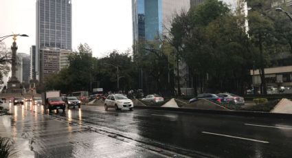 Llueve en al menos 11 delegaciones de la CDMX