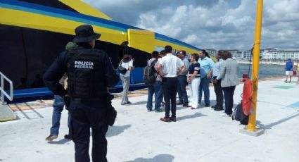 Policía Federal  refuerza seguridad en Playa del Carmen y Cozumel (VIDEO)