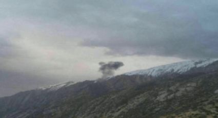 Avión turco se estrella en zona montañosa de Irán