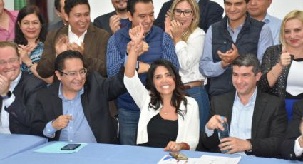 Barrales rinde protesta como candidata del PAN a la jefatura de gobierno
