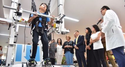 DIF Morelos cuenta con equipo robótico para caminar