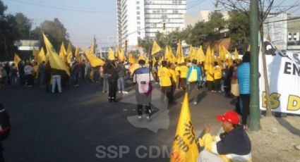 Siete manifestaciones complicaran tránsito vehicular este miércoles en la CDMX 