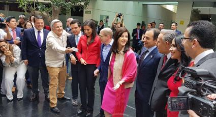 Senado se convierte en set de televisión para 'El Privilegio de Mandar' (VIDEO) 