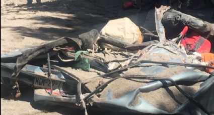 Tráiler arrolla familia en la carretera Huixquilucan - La Marquesa; 3 muertos (FOTOS)