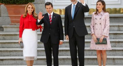 EPN y reyes de España repasan asuntos bilaterales