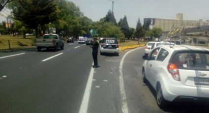 Tras accidente de tráiler, se restablece flujo vehicular en Toluca