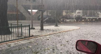 Lluvia y granizo caen en diversas zonas de la CDMX (VIDEO) 