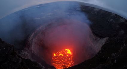 Captan erupción del volcán Kilauea desde el espacio (FOTO)