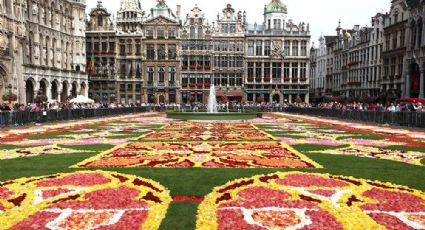 México protagonizará tapiz de flores en el Grand Place de Bruselas