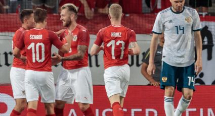 Cae Rusia ante Austria 1-0 en juego amistoso previo al mundial