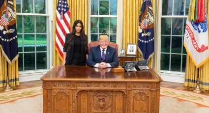 Trump recibe a Kim Kardashian para hablar sobre la 'reforma carcelaria'