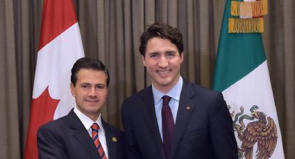 Dialogan EPN y Trudeau sobre TLCAN