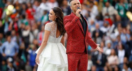 El gran dueto de Robbie Williams y Aida Garifullina (FOTOS)