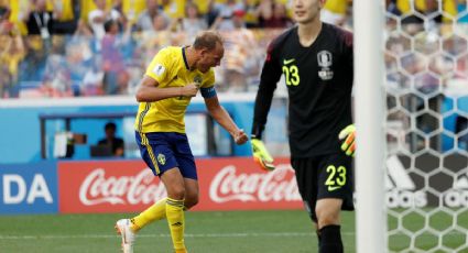 Suecia derrota 1-0 a Corea del Sur con un gol de penal (VIDEO)