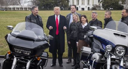 Trump amenaza a Harley con imponer un 'gran impuesto' sobre sus ventas en EEUU
