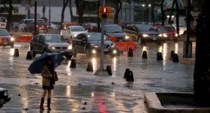 Inundaciones y bajadas de agua dejan lluvias en el sur de la CDMX