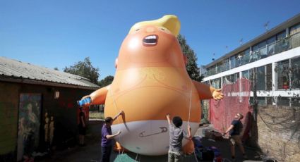 Protestarán con gran inflable contra Trump durante visita en Reino Unido (VIDEO)