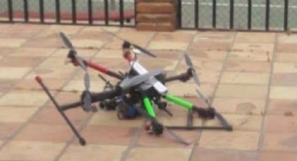 Dron con granadas es derribado en casa de secretario de Seguridad de BC