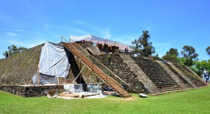 Descubren restos de un templo al interior de la pirámide de Teopanzolco, Morelos (FOTOS) 