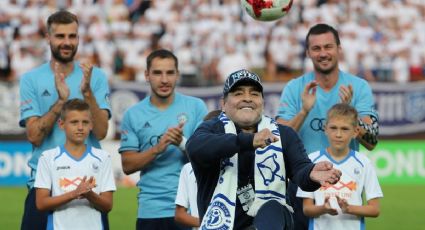 Maradona asume la presidencia del Dínamo de Brest de Bielorrusia (VIDEO)