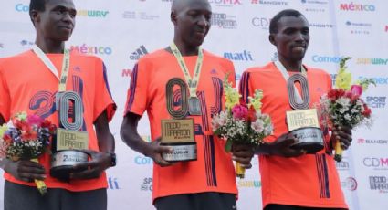 Corredores de Kenia ganan el Medio Maratón de la CDMX