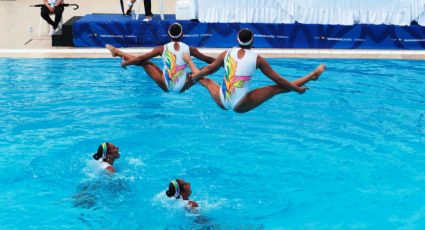 Equipo mexicano de nado sincronizado consigue su tercera medalla de oro en JCC