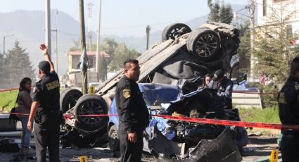 BMW choca e intenta darse a la fuga en la Toluca-Tenango; hay dos muertos (VIDEO)