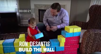Candidato de EEUU le enseña a su hija a construir un 'muro' en spot (VIDEO) 