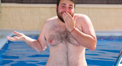 Hombre busca normalizar los 'cuerpos gordos' en redes (FOTOS) 