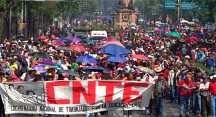 CNTE saldrá a las calles si no son considerados en la reforma educativa de AMLO 