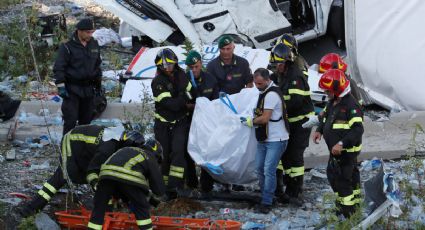 Al menos 35 muertos tras derrumbe de puente vehicular en Génova: primer ministro de Italia